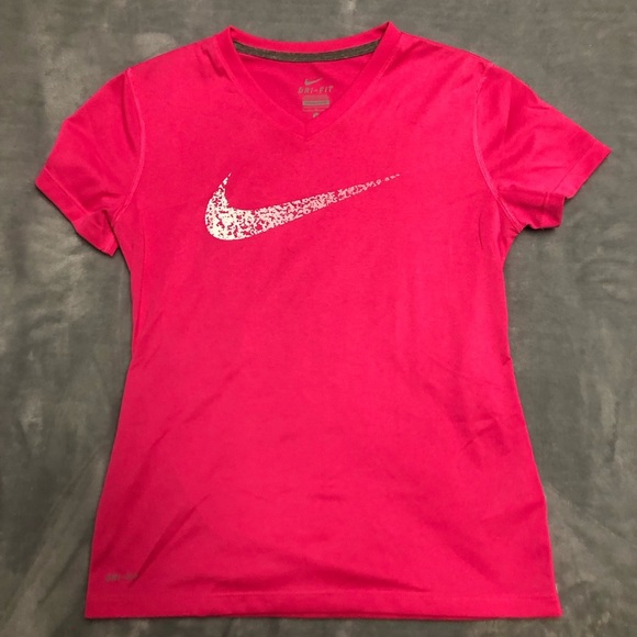 🌻Nike Neon Pink Workout Shirt - Picture 1 of 2